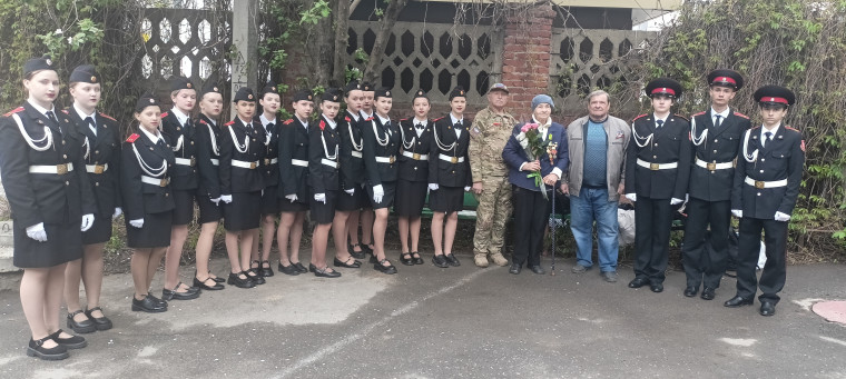Поздравляем ветерана.